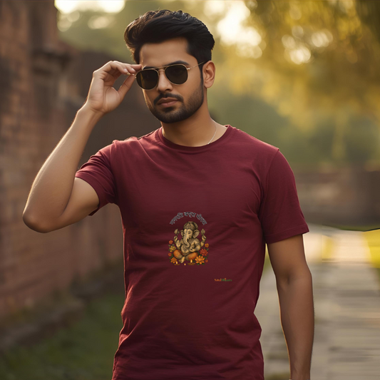 Ganesh inspired Men's Classic Crew T-Shirt